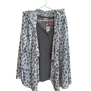 Roudelain Animal Whisperluxe Print Pajama‎ Set XL NWT